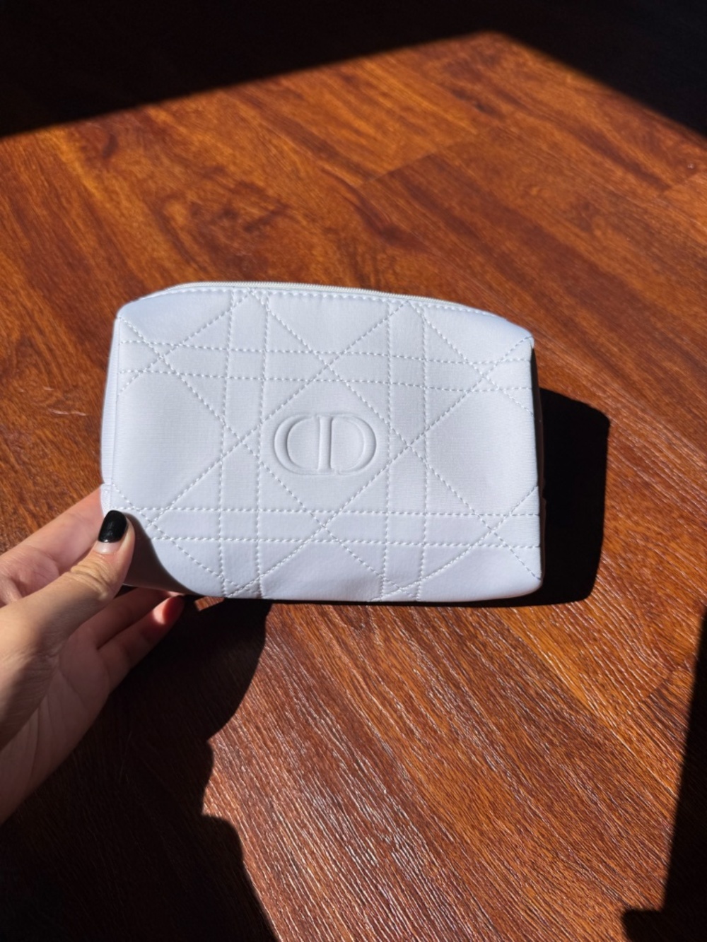 Dior Velvet Makeup Bag